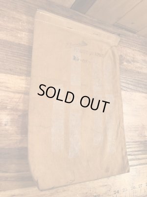 ダック生地のタロンのジッパーが付いた50〜60年代ビンテージマネーバッグ