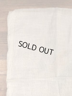 アドバタイジング物のコットン製の40年代〜ビンテージソルトバッグ