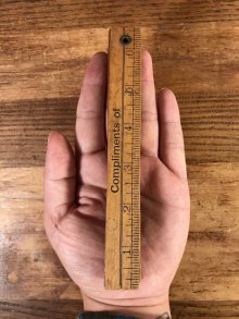 他の写真3: E.L. Knostman Clothing Advertising Folding Ruler　クロージングストア　ビンテージ　ルーラー　折りたたみ式定規　40年代