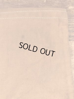 ダック生地のタロンのジッパーが付いた50〜60年代ビンテージマネーバッグ