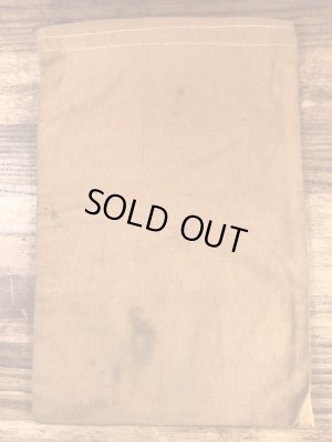 ダック生地のTalonのジッパーが付いた50〜60'sヴィンテージ袋