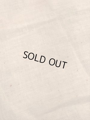 アドバタイジング物のコットン製の40年代〜ビンテージソルトバッグ