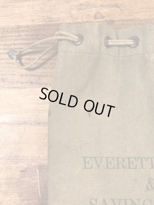 アメリカの銀行の50年代〜ビンテージマネーバッグ