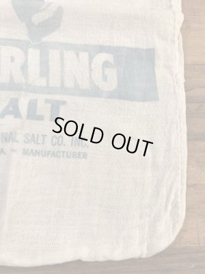 企業物の塩が入っていた40’s〜ヴィンテージ袋