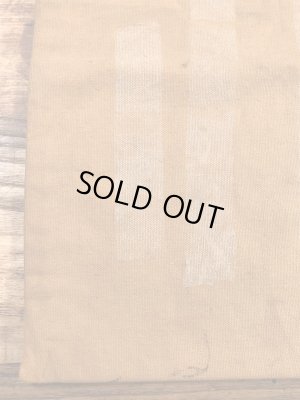 ダック生地のTalonのジッパーが付いた50〜60'sヴィンテージ袋