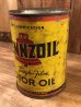 PennzoilのTin製の50’sヴィンテージオイル缶