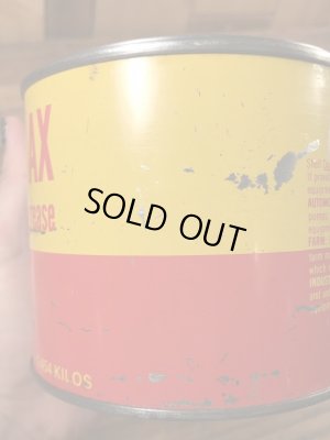 シェルのマルチパーパスグリスが入っていた60年代ビンテージブリキ缶