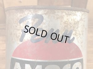 アモコのオイルが入っていた50年代ビンテージブリキ缶