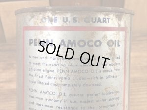 アモコのオイルが入っていた50年代ビンテージブリキ缶