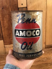 他の写真3: Penn Amoco Oil Tin Can　アモコ　ビンテージ　オイル缶　ブリキ缶　50年代