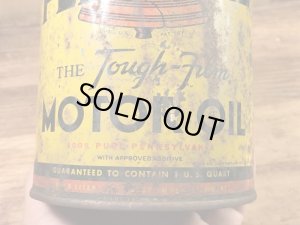 PennzoilのTin製の50’sヴィンテージオイル缶