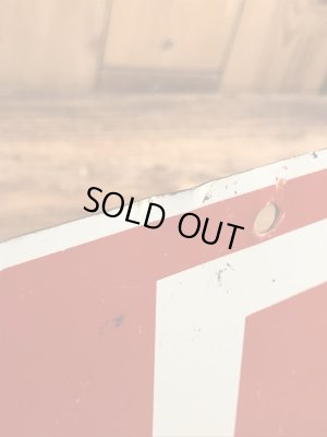 Soldと書かれた両面プリントの70’s〜ヴィンテージストアサイン