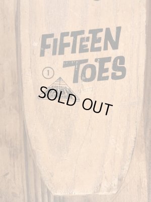 フィフティーントーズの木製の60年代ビンテージスケートボード