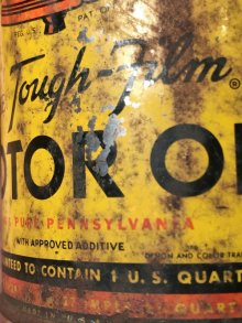 他の写真2: Pennzoil Tough Film Motor Oil Tin Can　ペンゾイル　ビンテージ　オイル缶　モーターオイル　50年代