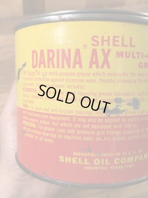 シェルのマルチパーパスグリスが入っていた60年代ビンテージブリキ缶