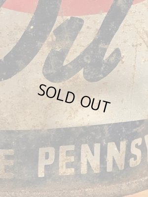 アモコのオイルが入っていた50年代ビンテージブリキ缶