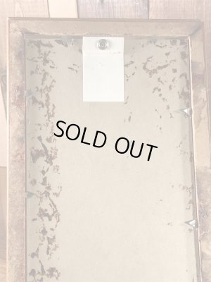 木製の額縁にクラフトチーズの広告が入った50’sヴィンテージ壁掛け