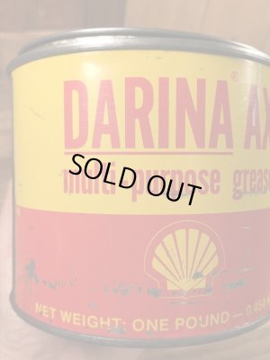 シェルのマルチパーパスグリスが入っていた60年代ビンテージブリキ缶