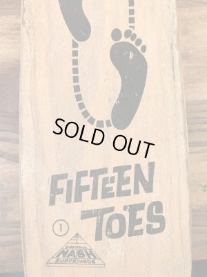 Nash社製のFifteen Toesの60’sヴィンテージウッドスケボー