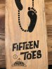 Nash社製のFifteen Toesの60’sヴィンテージウッドスケボー