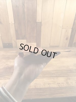 ソールドと書かれた両面プリントの70年代〜ビンテージ看板