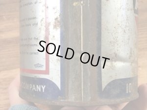 Amoco OilのTin製の50’sヴィンテージオイル缶