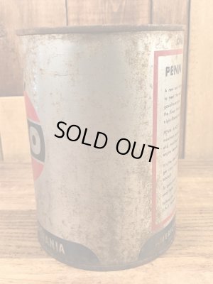 アモコのオイルが入っていた50年代ビンテージブリキ缶