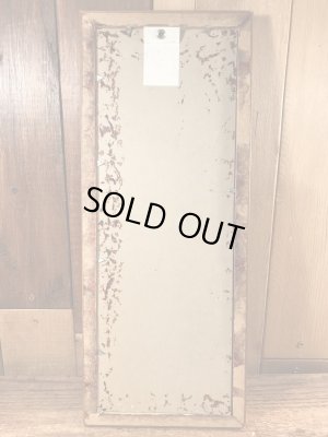 木製の額縁にクラフトチーズの広告が入った50’sヴィンテージ壁掛け