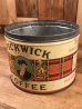 Pickwick Brandのコーヒーが入っていた50’sヴィンテージTin缶