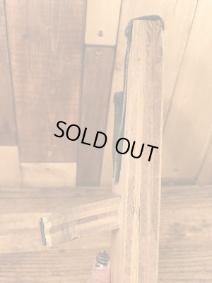 リーライダースの木製の70年代ビンテージブーツジャック