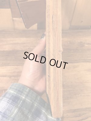 Leeの木製の70'sヴィンテージブーツジャック