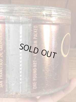 Alta Coffeeのコーヒーが入っていた50’sヴィンテージTin缶