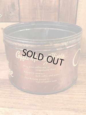 Alta Coffeeのコーヒーが入っていた50’sヴィンテージTin缶