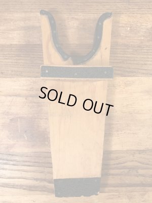 Leeの木製の70'sヴィンテージブーツジャック