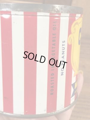 サーカスのミックスナッツが入っていた50年代ビンテージブリキ缶