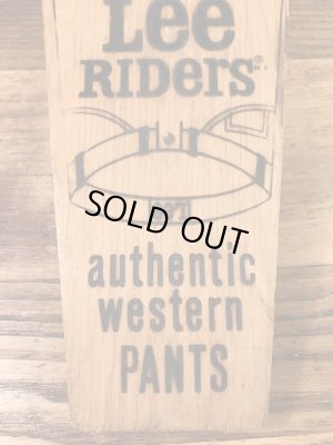 Leeの木製の70'sヴィンテージブーツジャック