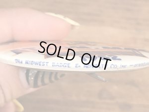 カレッジ物のイベントの50年代ビンテージ缶バッジ