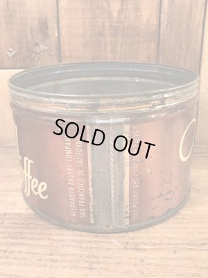 Alta Coffeeのコーヒーが入っていた50’sヴィンテージTin缶