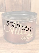 Alta Coffee Tin Can　アルタコーヒー　ビンテージ　ブリキ缶　コーヒー缶　50年代