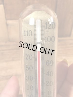 企業物のガラスドームに入った50年代〜ビンテージ湿度計