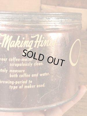 Alta Coffeeのコーヒーが入っていた50’sヴィンテージTin缶