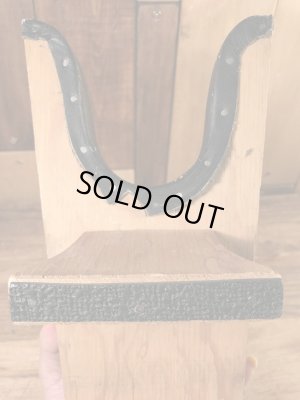 リーライダースの木製の70年代ビンテージブーツジャック