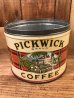 Pickwick Brandのコーヒーが入っていた50’sヴィンテージTin缶