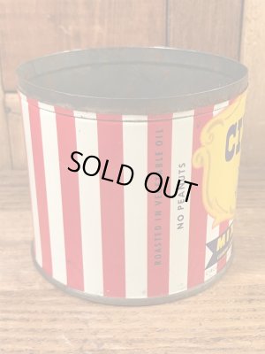 サーカスのミックスナッツが入っていた50年代ビンテージブリキ缶