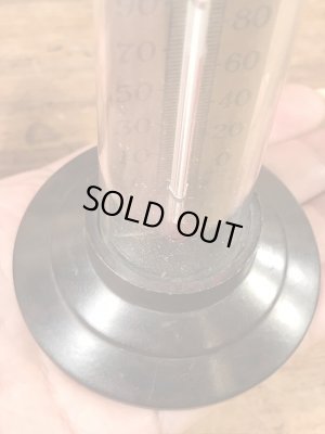 アドバタイジング物のガラスドームに入った50’s〜ヴィンテージサーモメーター