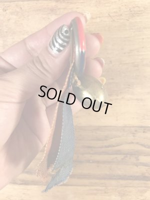 カレッジ物のフットボール大会の40’sヴィンテージ缶バッチ