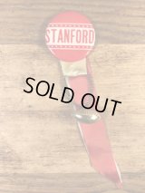 “Stanford” Foot Ball College Pin Back　カレッジ　ビンテージ　缶バッジ　フットボール　50〜60年代