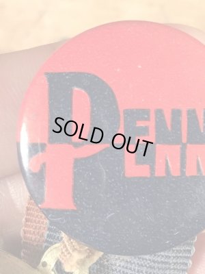 カレッジ物のフットボール大会の40’sヴィンテージ缶バッチ