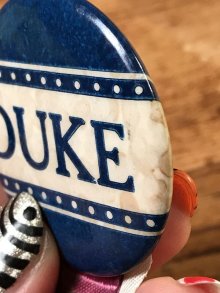 他の写真2: “Duke” Foot Ball College Pin Back　カレッジ　ビンテージ　缶バッジ　フットボール　50〜60年代