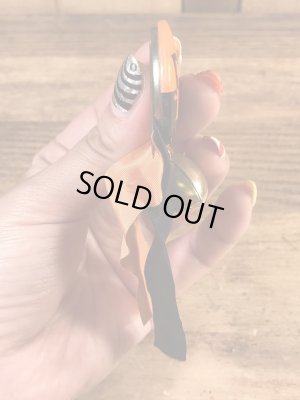 カレッジ物のフットボール大会の40年代ビンテージ缶バッジ